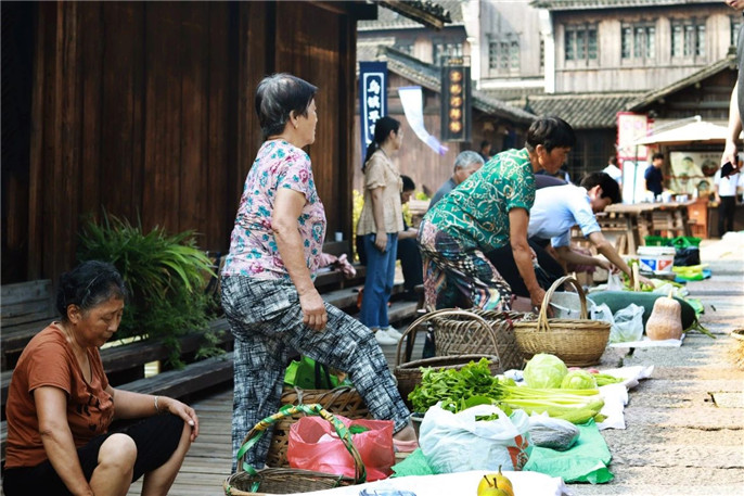 充满生活气息的集市百态